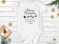 Personalised Christmas Pregnancy Announcement, Grandparents Baby Reveal