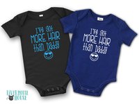 I've got more hair than Daddy funny baby bodysuit