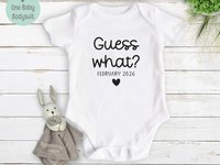 Twin Pregnancy Announcement Bodysuits - Guess What, It's Twins