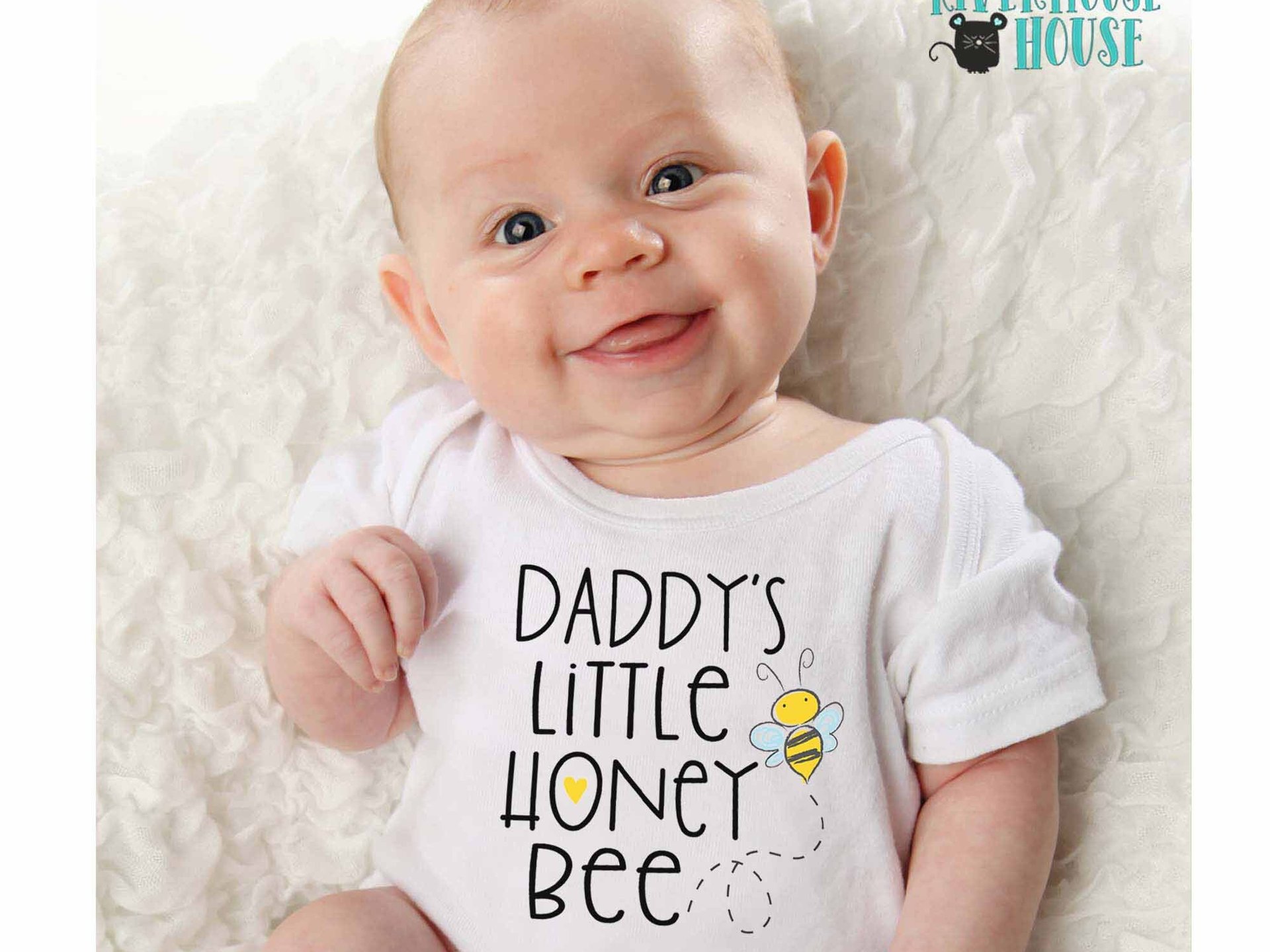 Mummy and Daddy's Little Honey Bee Baby Bodysuit