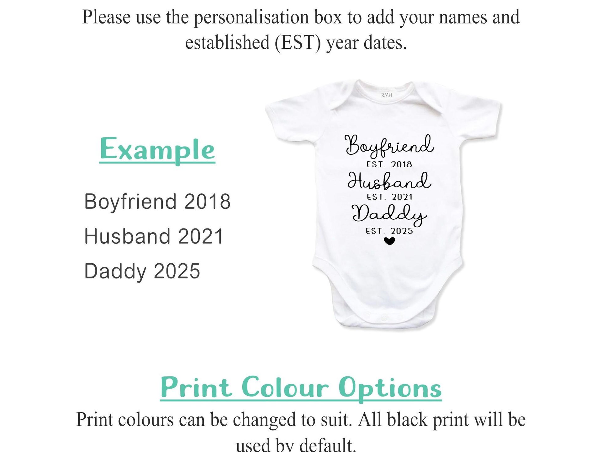 Baby pregnancy announcement for husband, Personalised new daddy reveal